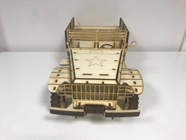 Dodge M37 ​3⁄4ton 4x4 truck (G741) as 3D large model - front view